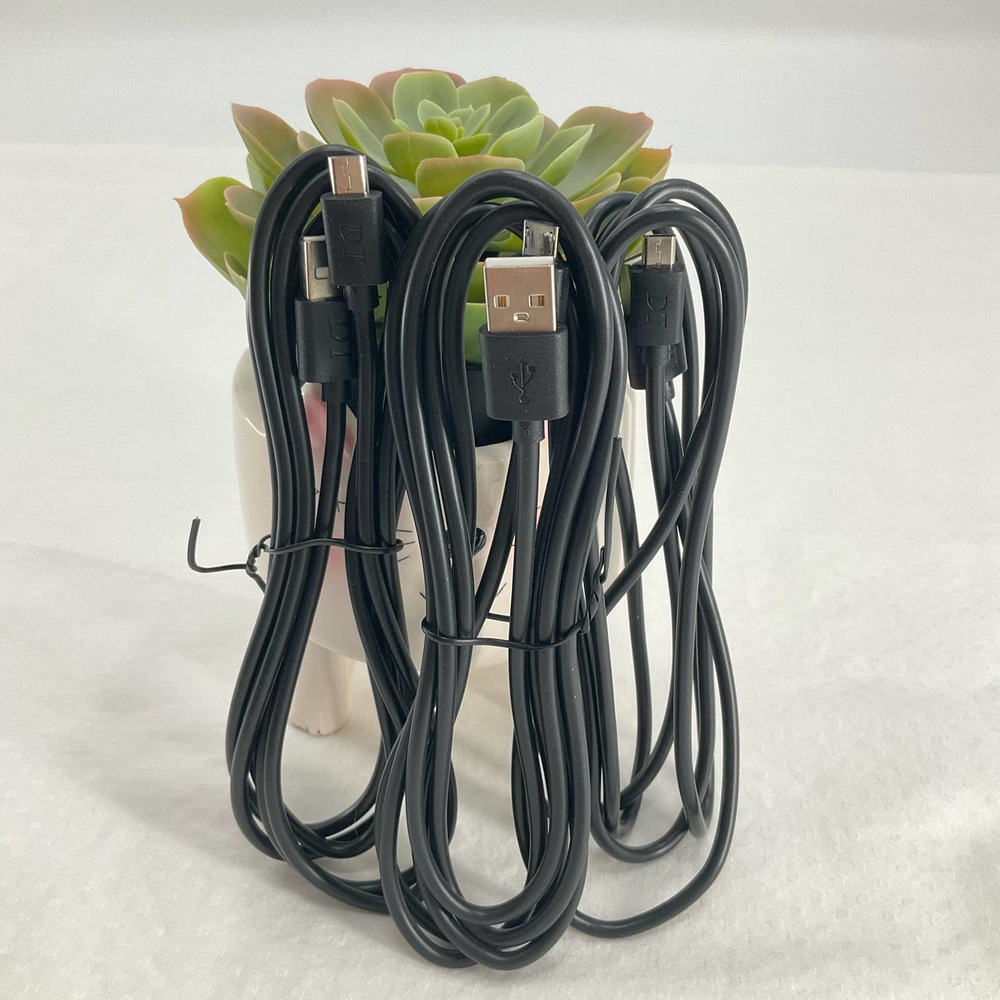 3 packs USB-A to micro USB 6ft | 1.8m